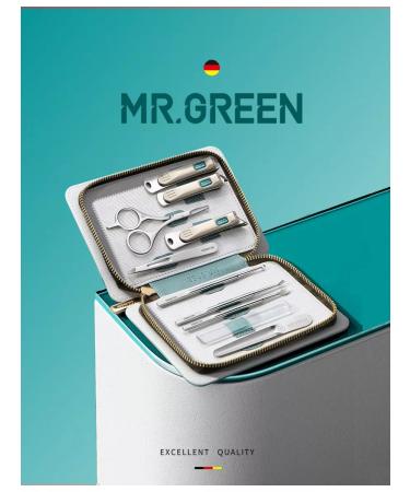 MrGreen 10 in 1 in 1 in a fashionable leather case
