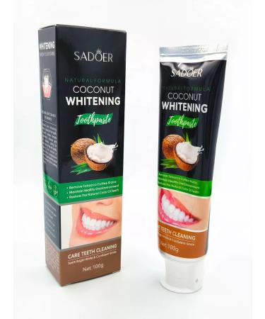 Dental whitening pasta