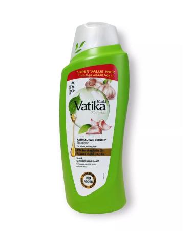 Dabur Vatika shampoo for brittle and dropping hair garlic 700 ml - Buy Online on GoSupps.com