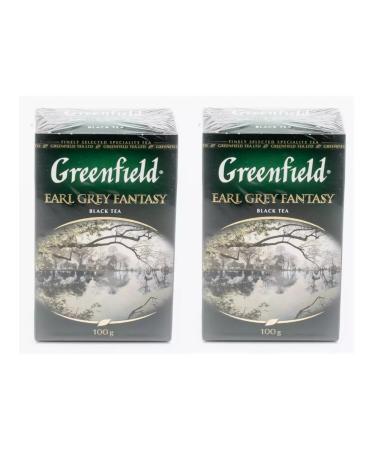 Greenfield Black tea Earl Grey Fantasy 100g*2pcs