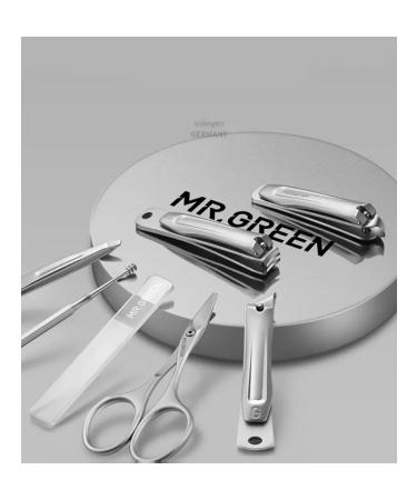 MrGreen Manicure set in a leather case clutch 5V1 - Buy Online on GoSupps.com