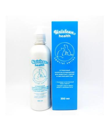 Uniclean White cat shampoo with air conditioning tint 350ml - Buy Online on GoSupps.com