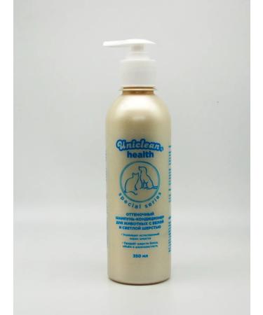 Uniclean White cat shampoo with air conditioning tint 350ml - Buy Online on GoSupps.com