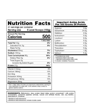 SYNTRAX Geneer Goliath 12lb 5440 g - Vanilla - Buy Online on GoSupps.com