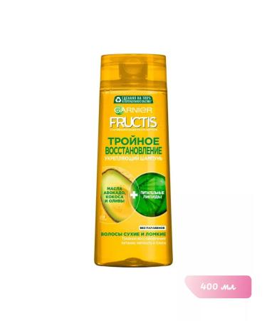 Garnier Hair shampoo triple recovery 400 ml