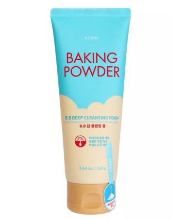 Cosmetics Korean foam washing for the face Baking Powder Big