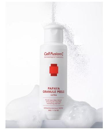 Cell Fusion C Papaya Granule Peels Ultra Enzymal Face Enzymes - Buy Online on GoSupps.com