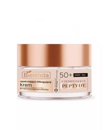 Bielenda Strengthening and tightening face cream against wrinkles 50+ - Buy Online on GoSupps.com