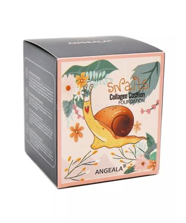 cosmetics sale Cream-kushon with an snail extract ANGEALA 12G - Buy Online on GoSupps.com