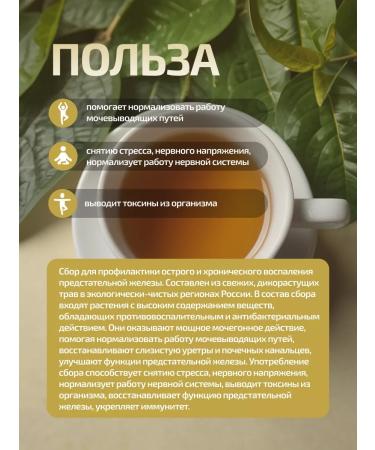 Phytomore Herbal collection for the prevention of prostatitis 80 g - Buy Online on GoSupps.com