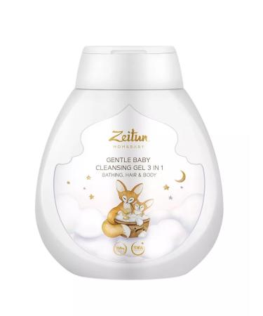 Zeitun Tender children's gel 3B1 for bathing for hair and body 250 ml