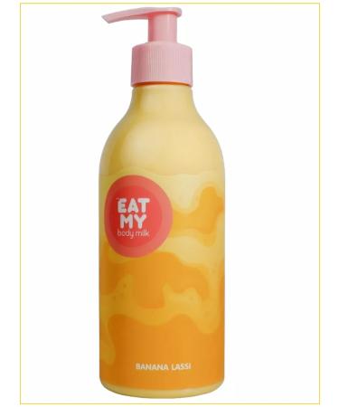 EAT MY Moisturizing body "Banana Lassi" 200 ml - Buy Online on GoSupps.com