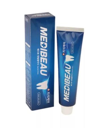 MEDIBEAU Toothpaste against caries with a refreshing effect of 120g 2 pcs - Buy Online on GoSupps.com