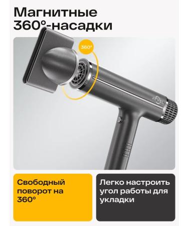 Atvel Professional hair hair dryer Airjet HD6 with ionization - Buy Online on GoSupps.com