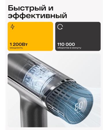 Atvel Professional hair hair dryer Airjet HD6 with ionization - Buy Online on GoSupps.com