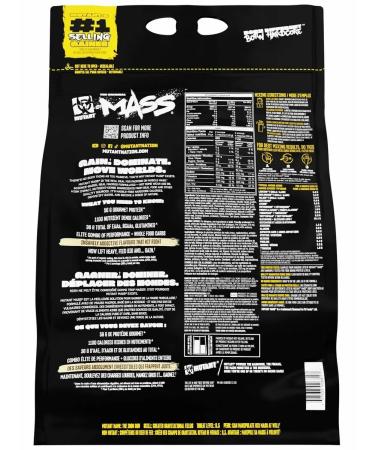 Mutant Gainer Mass Mass Mass 6800 g (15LBS) - Buy Online on GoSupps.com