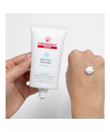 Cell Fusion C Supreme Cream SPF 50+ Mild Care Sunsream 50 ml - Buy Online on GoSupps.com