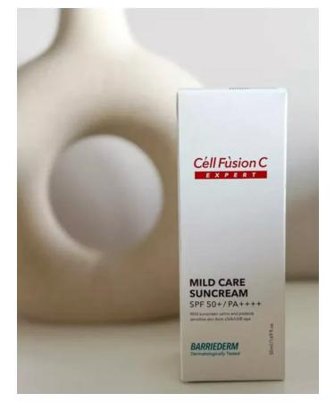 Cell Fusion C Supreme Cream SPF 50+ Mild Care Sunsream 50 ml - Buy Online on GoSupps.com
