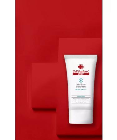 Cell Fusion C Supreme Cream SPF 50+ Mild Care Sunsream 50 ml - Buy Online on GoSupps.com