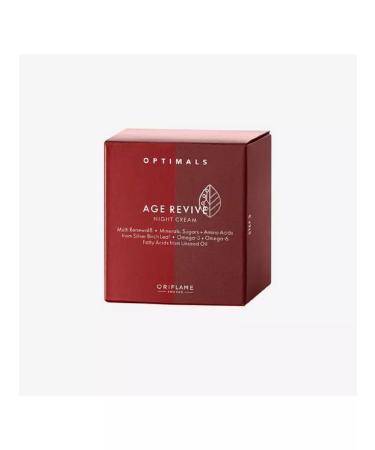 Oriflame Anti -aging night cream Optimals Age Revive - Buy Online on GoSupps.com