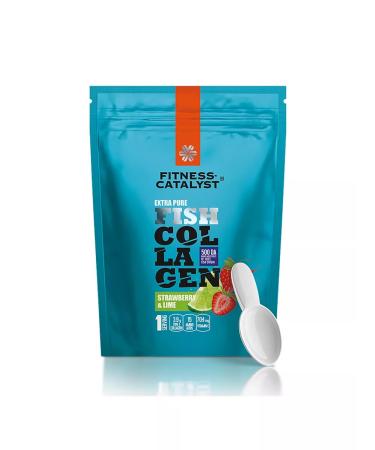 Health from Siberia Pure fish collagen (strawberry-lime)