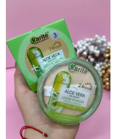 Cosmetics Mineral powder crumbly with aloe vera - Buy Online on GoSupps.com