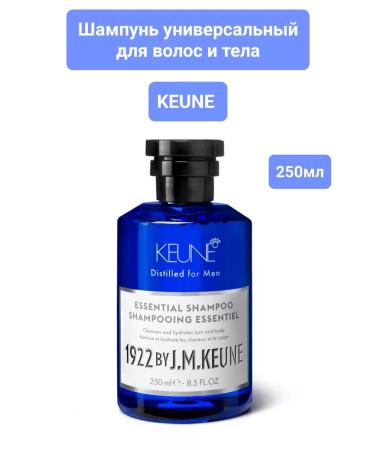 KEUNE 1922 Universal hair shampoo and body 250 ml