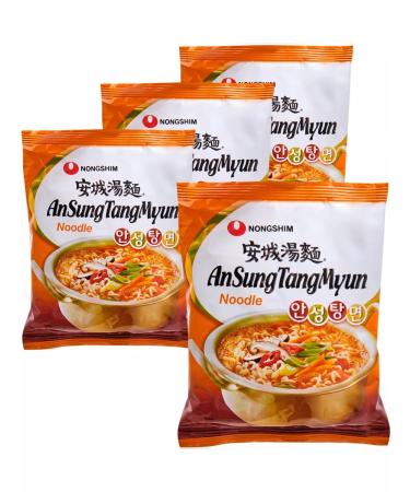 Made in Korea Lapsha nongsham (dried) Asunstangmyon 4pcs of 125 g