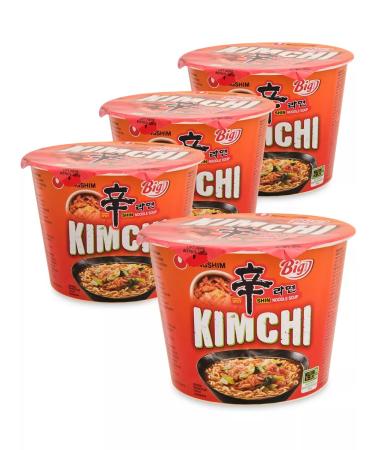 Made in Korea Lapsha nongshim dried with kimchi (kimchkhi) 4pcs of 112g Korea