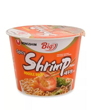 Made in Korea Lapsha nongsham dried seutanga with shrimp in a cup of 4pcs - Buy Online on GoSupps.com