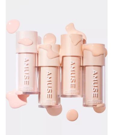 Amuse The foundation base of the Dew Wear Foundation 03 Honey  - Buy Online on GoSupps.com