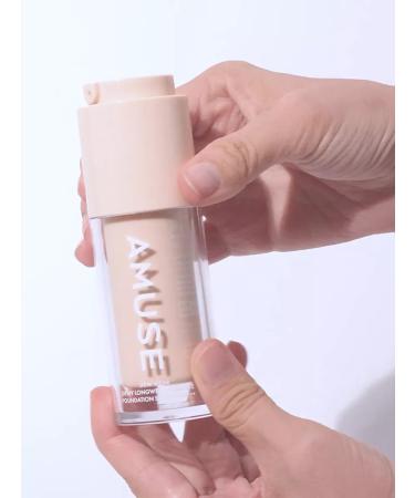 Amuse The foundation base of the Dew Wear Foundation 03 Honey  - Buy Online on GoSupps.com
