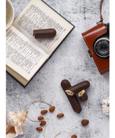 GRONDARD Marcipan bar in dark chocolate "Cranberry" 24 pcs - Buy Online on GoSupps.com