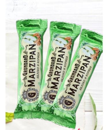 GRONDARD Marcipan Baton to say. Chocolate "Yabloko" 24 pcs - Buy Online on GoSupps.com