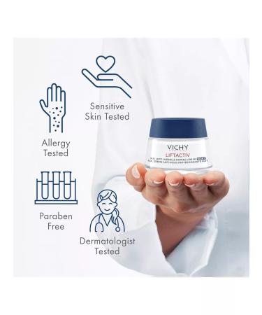 Vichy Liftactiv Night Cream against wrinkles 50ml - Buy Online on GoSupps.com