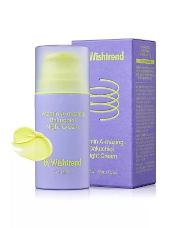 By Wishtrend Night cream with retinol for the face