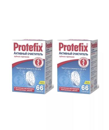 Protefix Active cleaner for dentures No. 66 -2UP