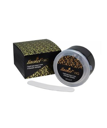 Sashel Face and body scrub coal powder 200 ml
