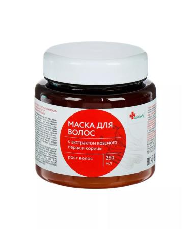 mirrolla Hair mask Apotek s burdock with red Pers and cinnamon