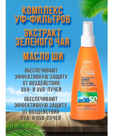 Belita Set of sunscreen and spray after tanning - Buy Online on GoSupps.com