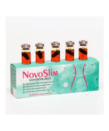 KapsOila Novoslim (newsmith) weight control 10 ampoules - Buy Online on GoSupps.com