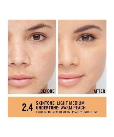 Smashbox Tonal cream Skin Full Coverage Tone 2.4 Light Medium - Buy Online on GoSupps.com