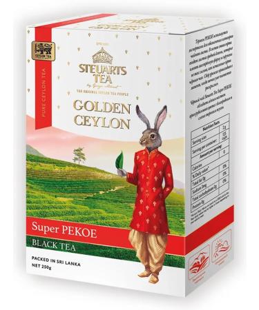 Steuarts Black tea Golden Ceylon Super Pekoe 250 gr