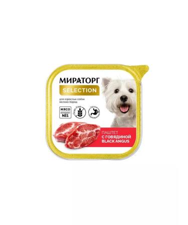 Miratorg Wet feed for dogs with beef 100 g x 16 pcs - Buy Online on GoSupps.com