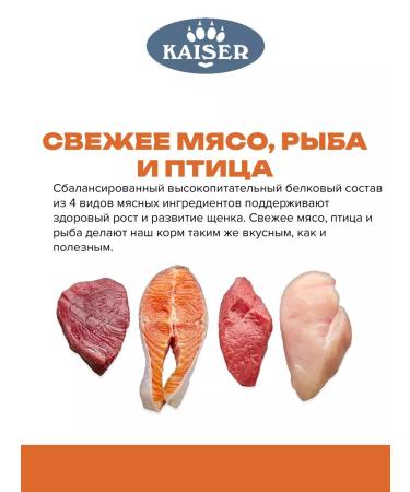 KAISER Dry food for Breedersoptima puppies 12kg - Buy Online on GoSupps.com