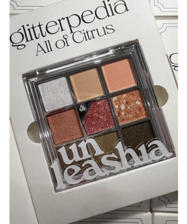 UNLEASHIA Palette of shadows and glitters Eye Palette N6 All of Citrus - Buy Online on GoSupps.com