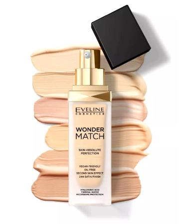 EVELINE Tonal base Wonder Match 15 30ml - Buy Online on GoSupps.com