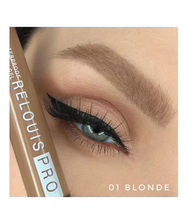 RELOUIS Eyebrow gel Pro Waterproof Color Brow Gel Tone 01 - Buy Online on GoSupps.com