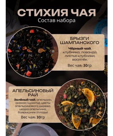 The element of tea Gift set of tea in beautiful packaging - Buy Online on GoSupps.com