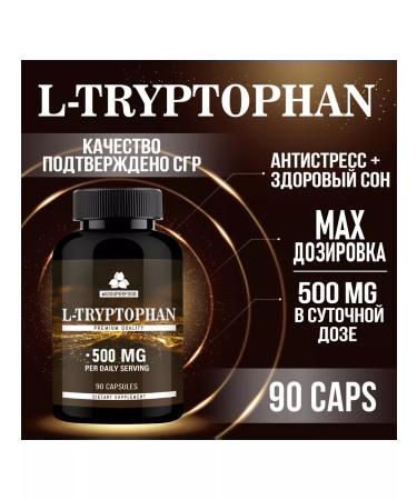 Myosuperfood L-tripthophanes 500 mg amino acid from stress - Buy Online on GoSupps.com